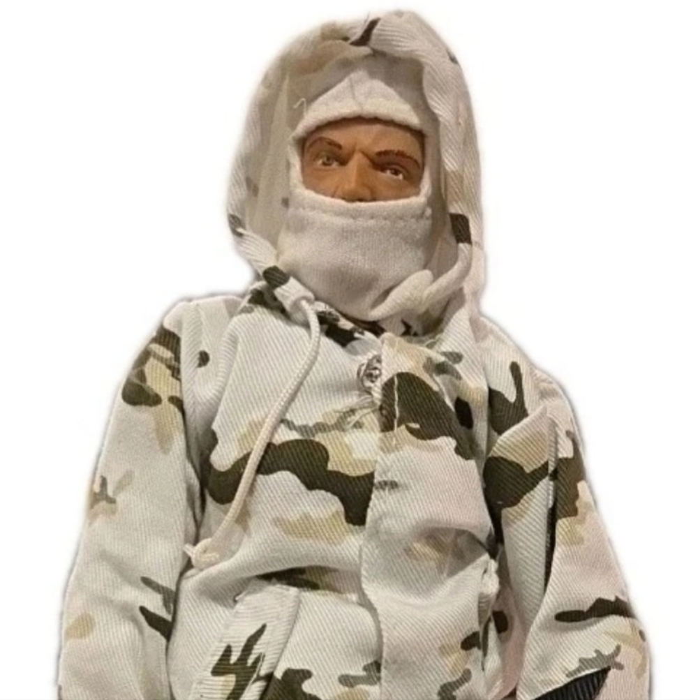 Rare-21st Century Toys Ultimate Soldier  1/6 Scale 12" Figure WWII - Arctic Camo